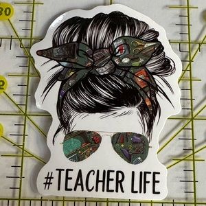 •Brand New• Mom Life Aesthetic Waterproof Sticker